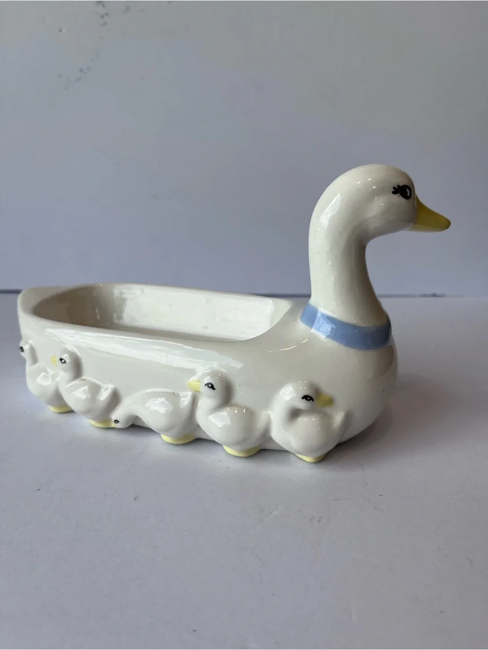 Vintage Mother Goose Soap Dish Trinket Dish Crackers Dish 90’s